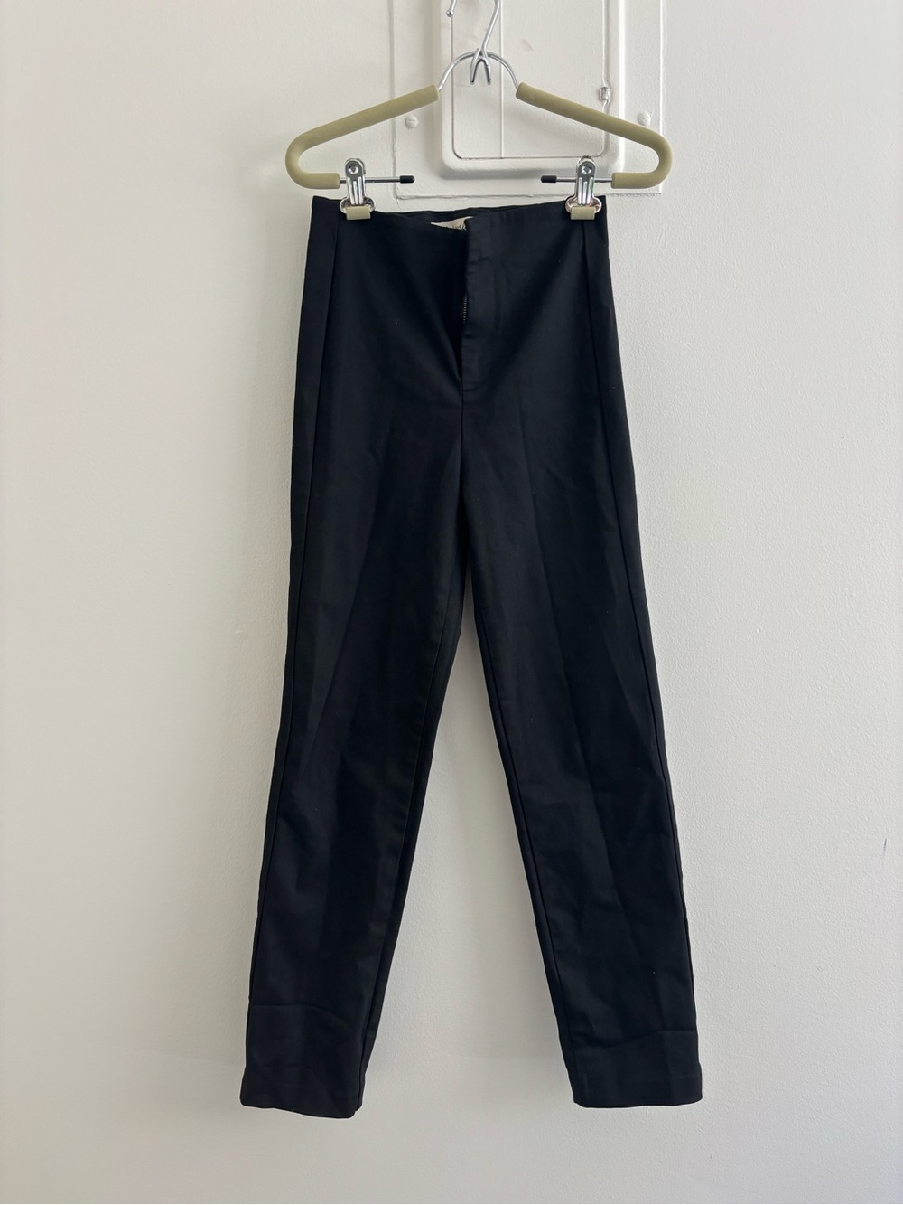 Madewell Classic Black Slim-Leg Dress Pants